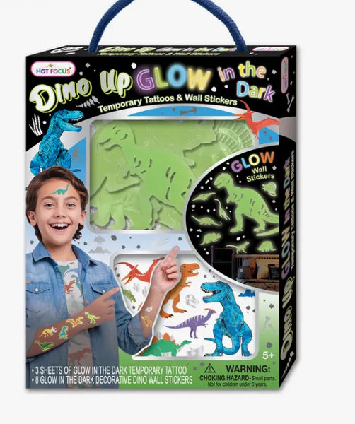 HOT FOCUS | Dino Up Glow In the Dark - Dinosaur