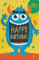 Elegance Card | Yay Happy Birthday - Male
