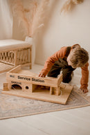 QToys | Solid Wooden Service Station