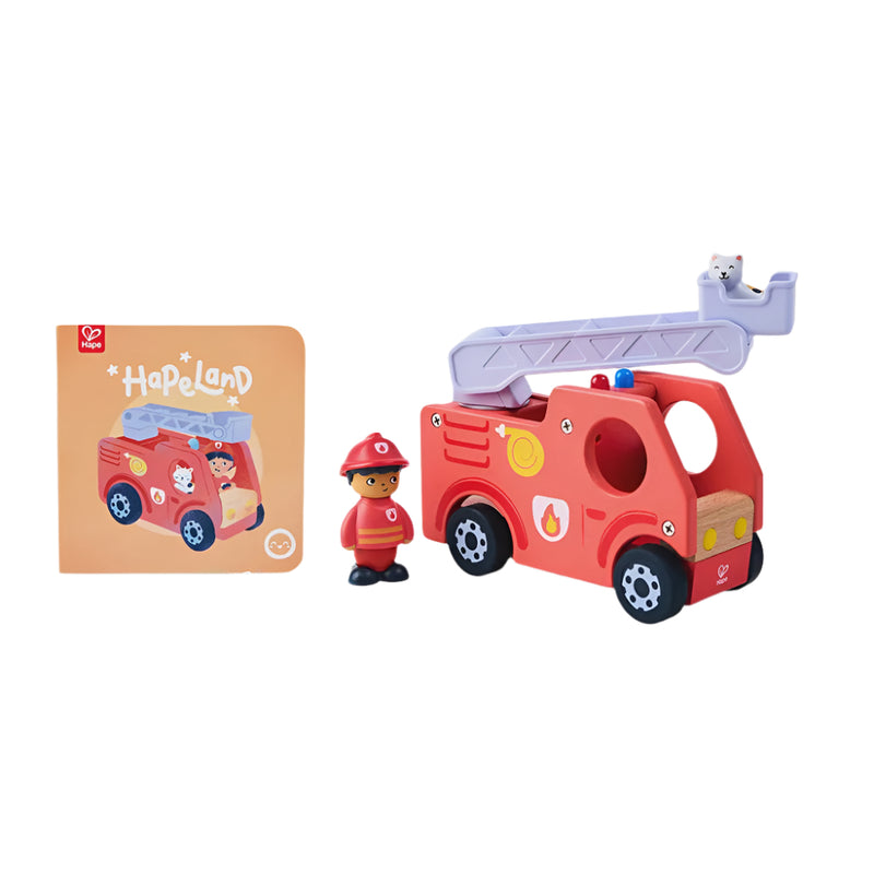 Hape Land - The Roaring Fire Truck