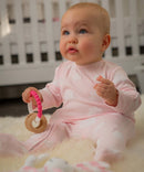 Emotion & Kids | Pink Clouds Footed  Zip Outfit RRP $34.99