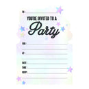 Lets Party Invitations & Envelopes Pk 8