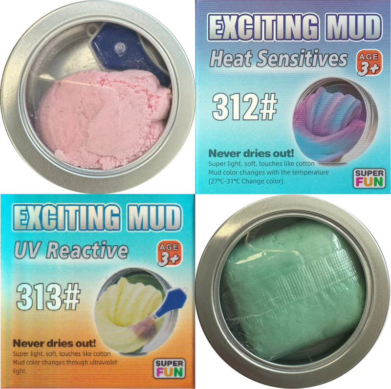 Exciting Mud UV Reactive