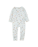 Bébé Baby | L/S Zipsuit Farm Ecocosy