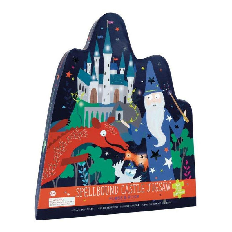 Floss & Rock | 40 Pc Shaped Jigsaw Puzzle Spellbound