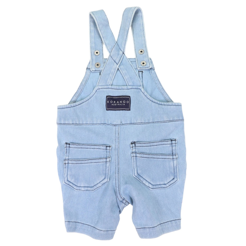 Korango | Denim Knit Overalls