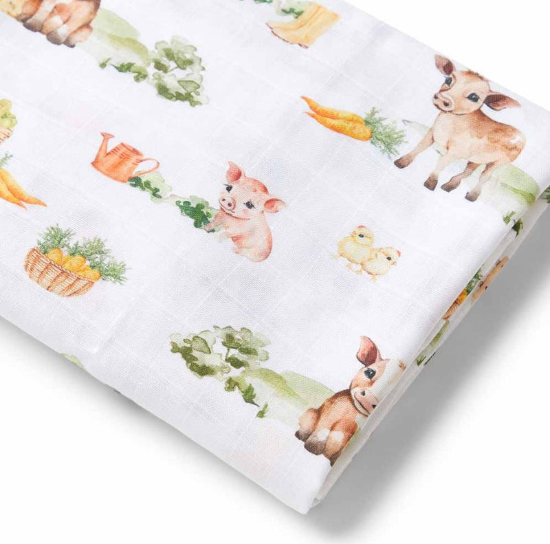 Snuggle Hunny | Farm Organic Muslin Wrap