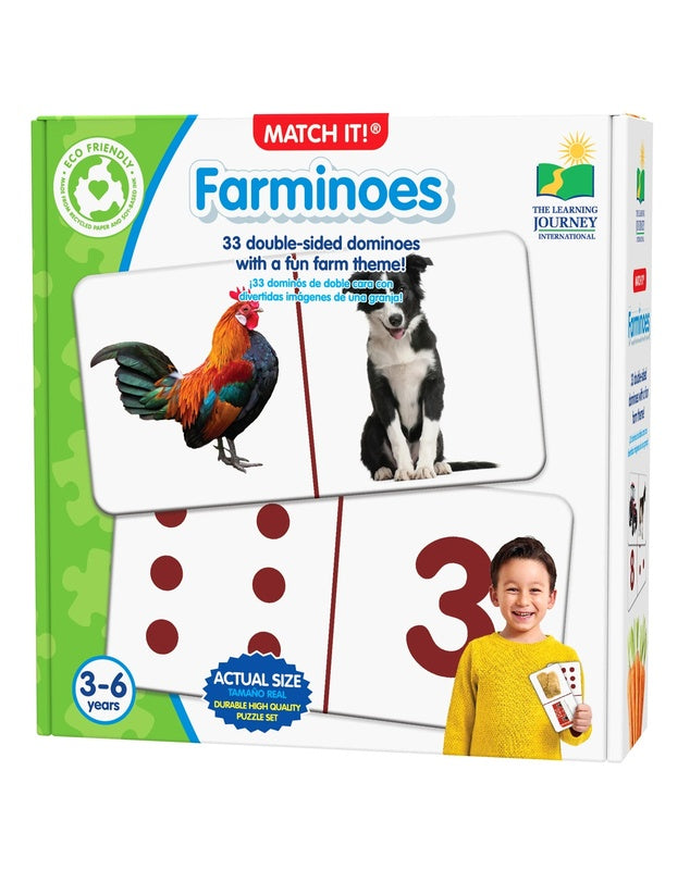 Match It Dominoes Farminoes