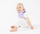 Mum2Mum Fashion Bandana Bib Purple Daisies