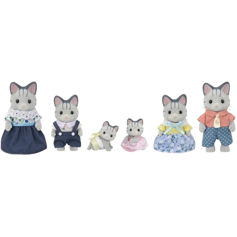 Sylvanian | Fisher Cat Family 6pk