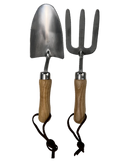 Children's Metal/Wood Gadening Tools- Set of 2