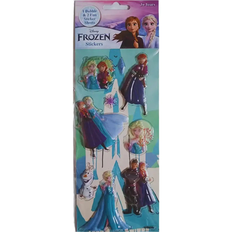 Disney Frozen Stickers 3 Pack – Bubble