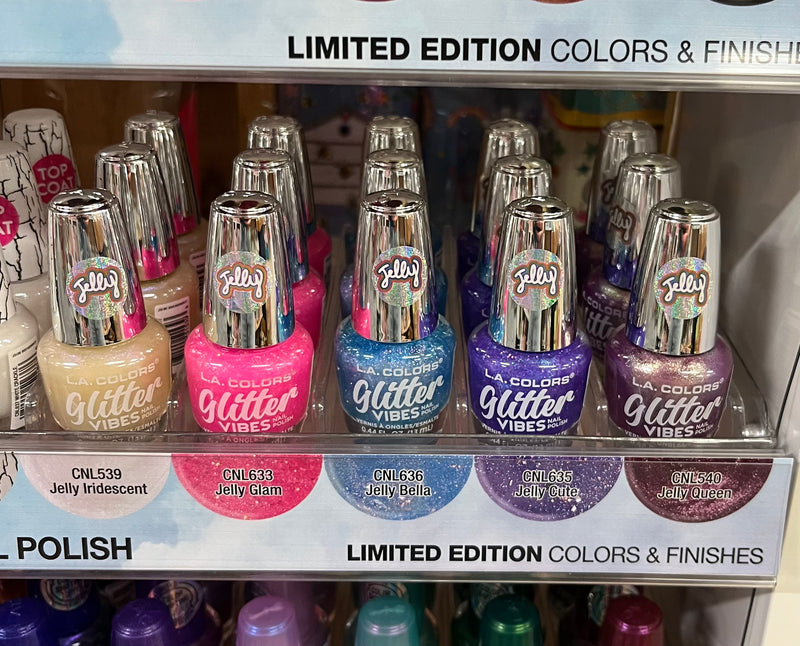 LA Colors Glitter Nail Polish - Jelly