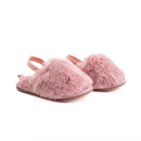 Hi-Hop | Baby Girls Furry Slippers - Pink