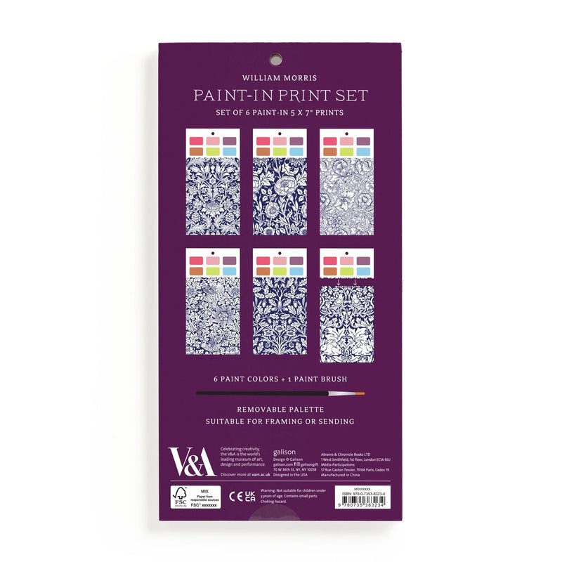 William Morris Paint-n-Print Set