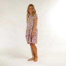 Hello Stranger | Girls Palma Dress - Purple Floral  RRP $59.99