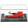 Majorette | 1955 Chevrolet Bel Air Red and White "Collection" Series 1/64 Diecast
