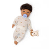 LullaBaby 14" Baby Boy Doll -  Brown Eyes- Brown Hair