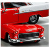 Majorette | 1955 Chevrolet Bel Air Red and White "Collection" Series 1/64 Diecast