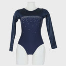 PW Dance | Adult's Gymnastics Leotard - Navy GY360-3