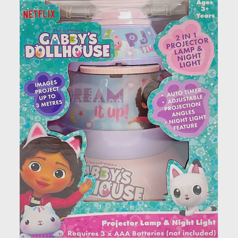 Gabby's Dollhouse Projector Lamp & Night Light