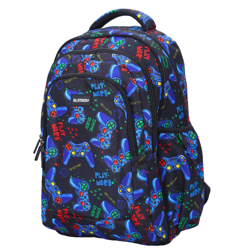 ALiMASY | Gaming Large School Backpack