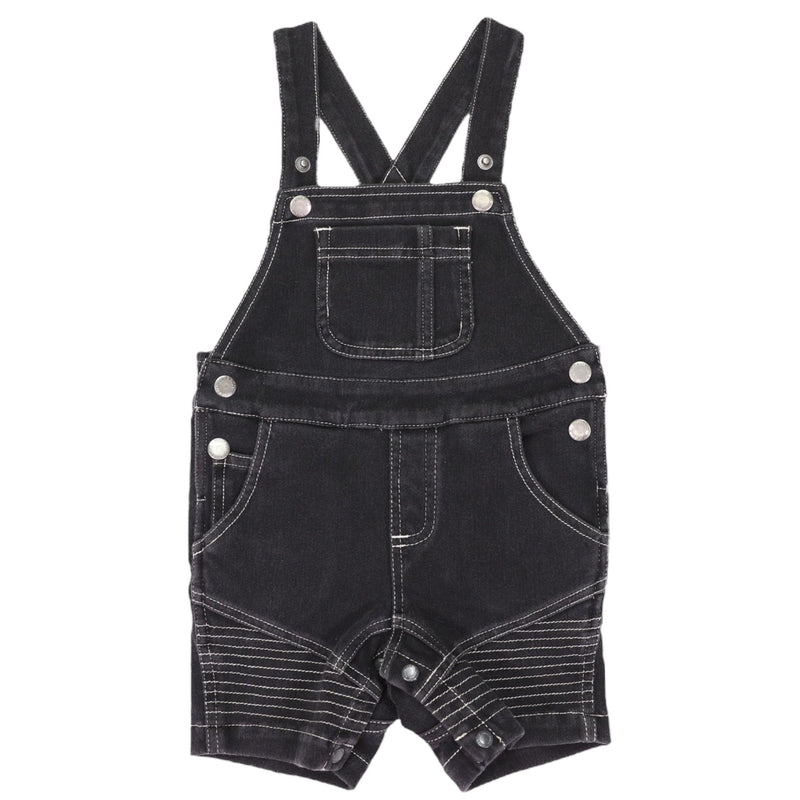 Korango | Denim Knit Overalls