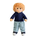 Hopscotch | Elliot - blue hoodie 35cm boy doll