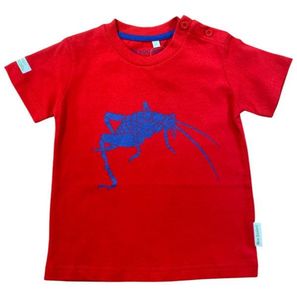 NZ T-Shirt Red/Blue -  Weka RRP $39.99