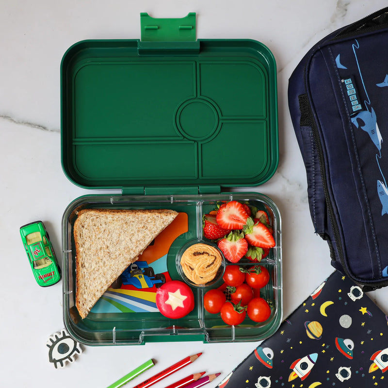 Yumbox Tapa Bento Lunch Box - Race Cars