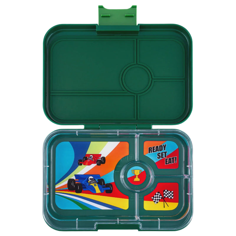 Yumbox Tapa Bento Lunch Box - Race Cars