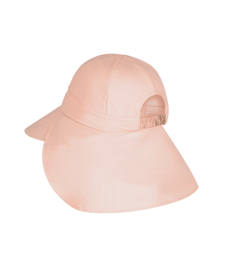 Millymook - Girls Dusty Pink Legionnaire Sunhat - Bingie