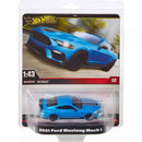 Hot Wheels Premium 1:43 Blue 2021 Ford Mustang Mach 1