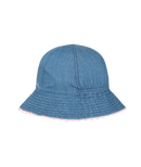 Millymook | Baby Girls Chambray Sunhat - Ceduna