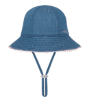 Millymook | Baby Girls Chambray Sunhat - Ceduna