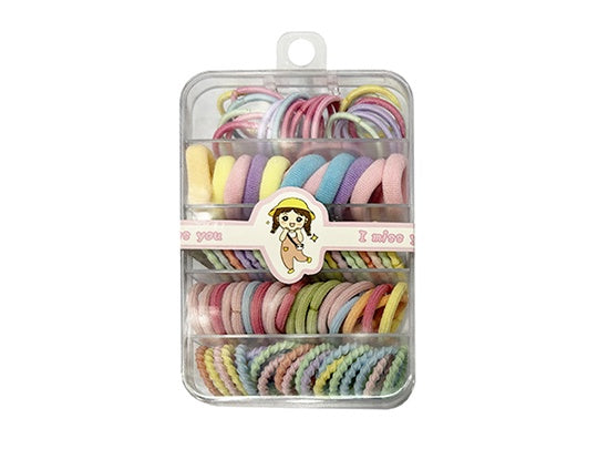 92pcs Small Hair Ties in a Box