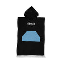 Hello Stranger | Poncho towel - Black Blue