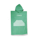 Hello Stranger | Poncho Towel - Green - Mint Green