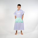 Hello Stranger | Poncho Towel - Light Purple- Mint