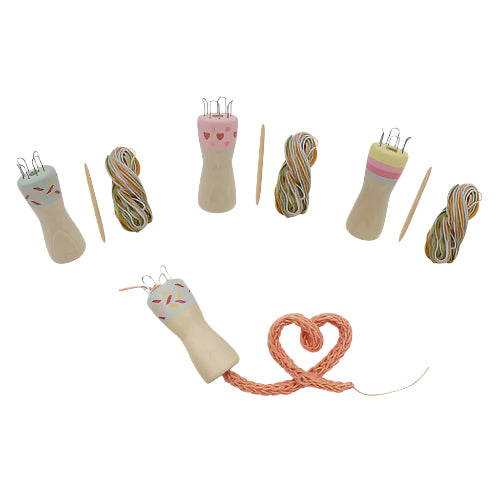 Wooden French Knitting Dolls - Asst