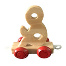 Personalised Wooden Name Train Letters - Asst