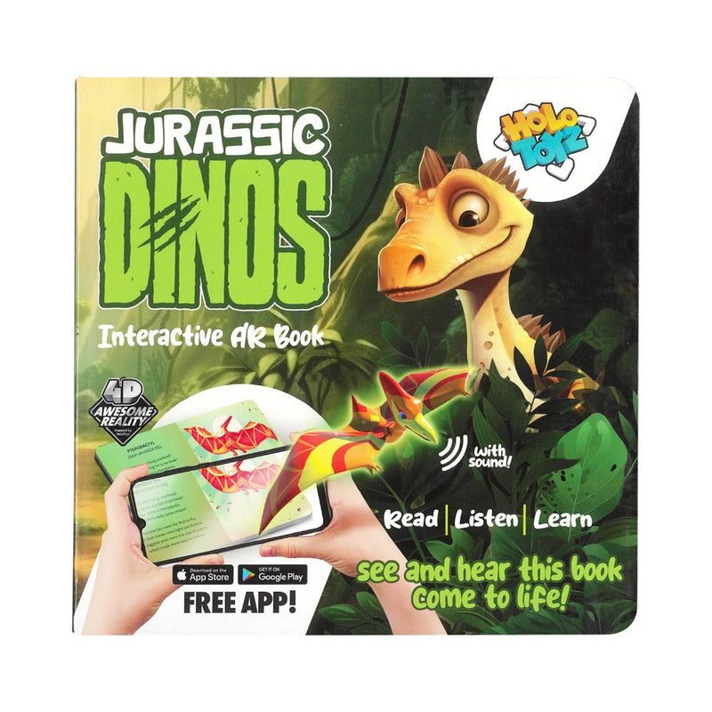 HoloToyz | Jurassic Dinos Interactive AR Book