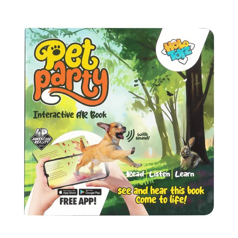 HoloToyz | Pet Party Interactive 4D AR Book