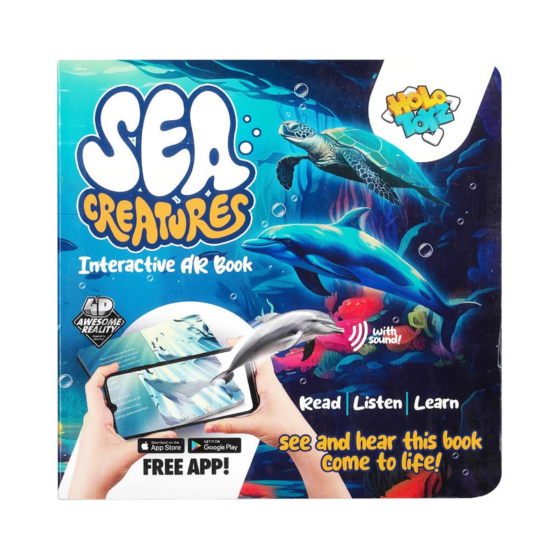 HoloToyz | Super Sea Creatures Interactive 4D AR Book