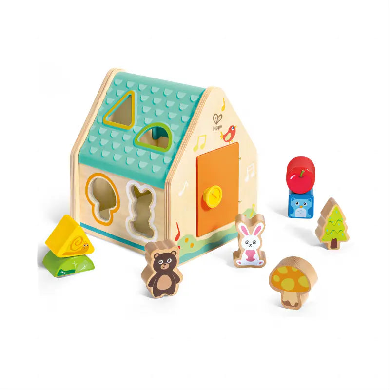 Hape |  Critter House Shape Sorter