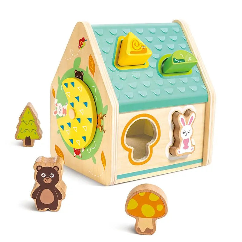 Hape |  Critter House Shape Sorter