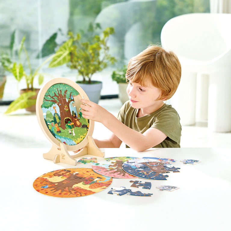 Hape | 4 seasons Layer Puzzle