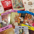Retro Woodland Families Card Game