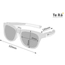 Te Rā | Hau Snow White+Orange — Kids Sports Sunglasses Ages 6–12