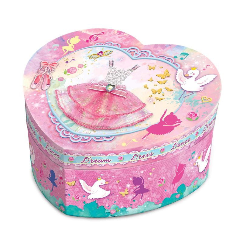 Heart Music Princess Jewellery Box